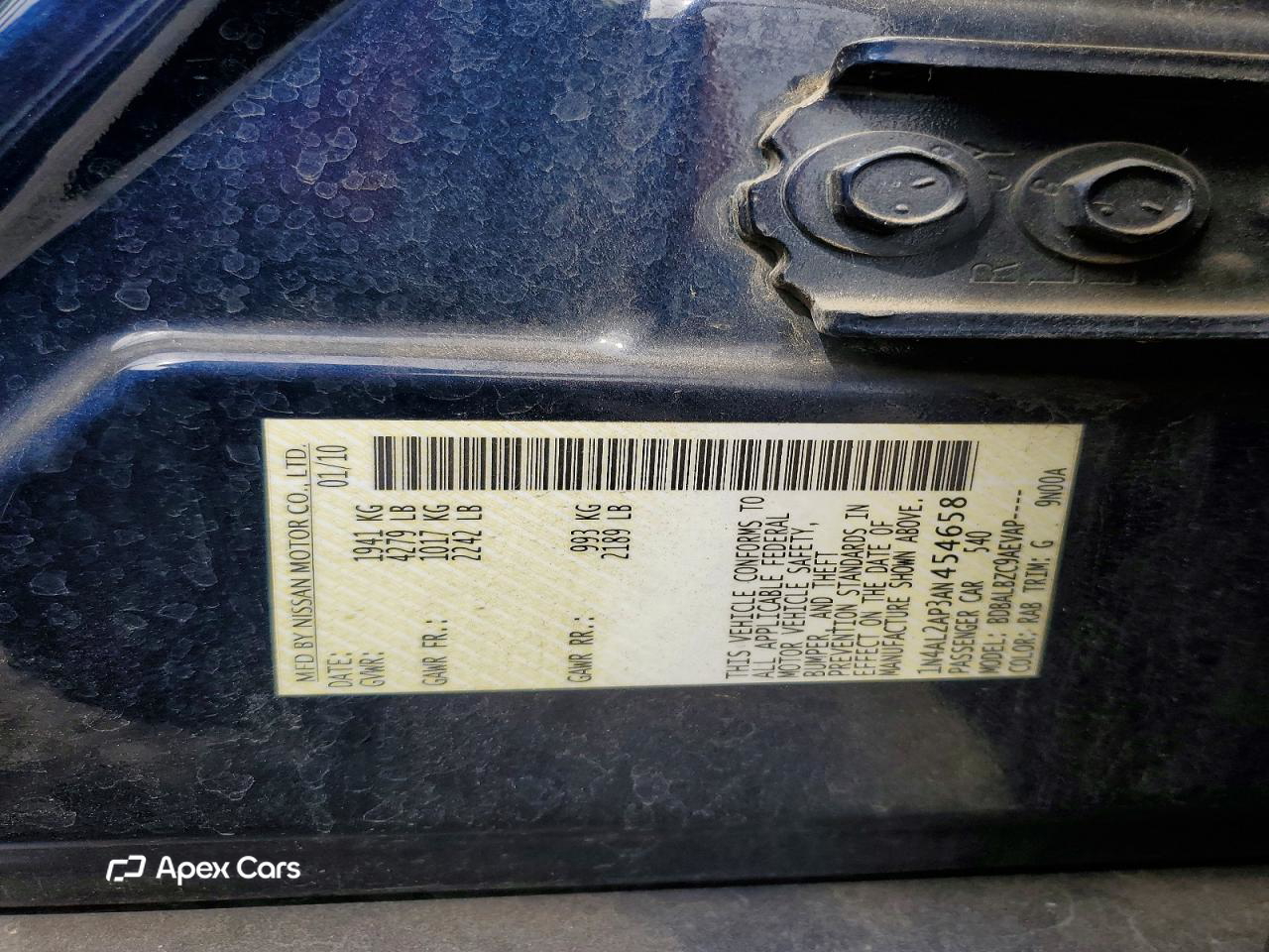 Nissan Altima 2010