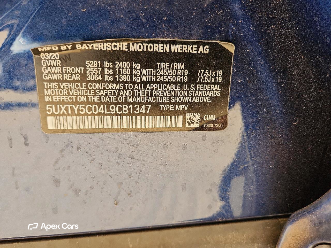 BMW X3 2020