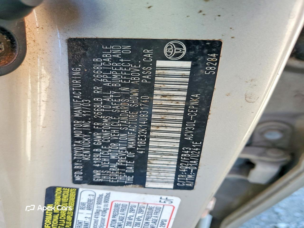 Toyota Camry 2004