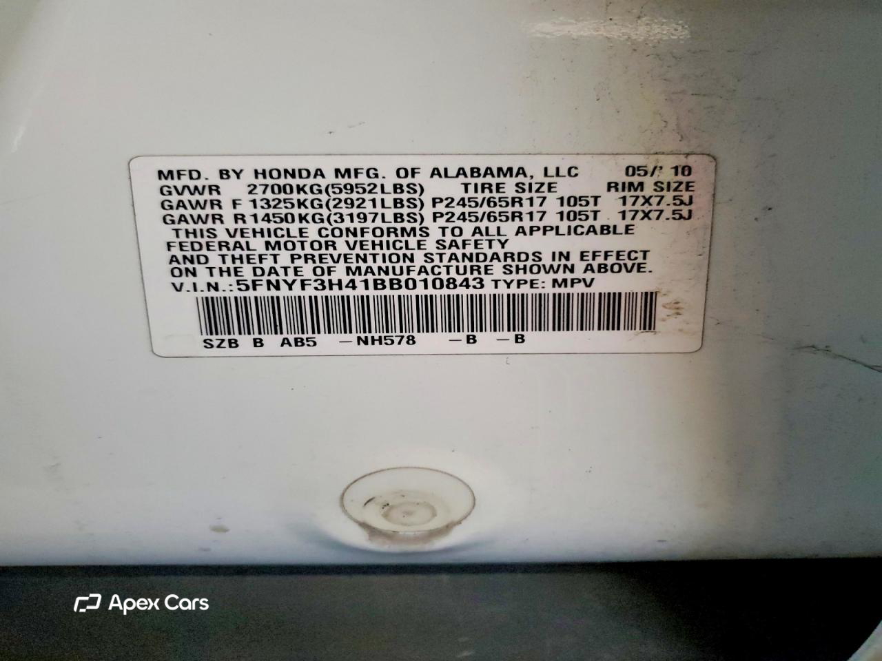 Honda Pilot 2011