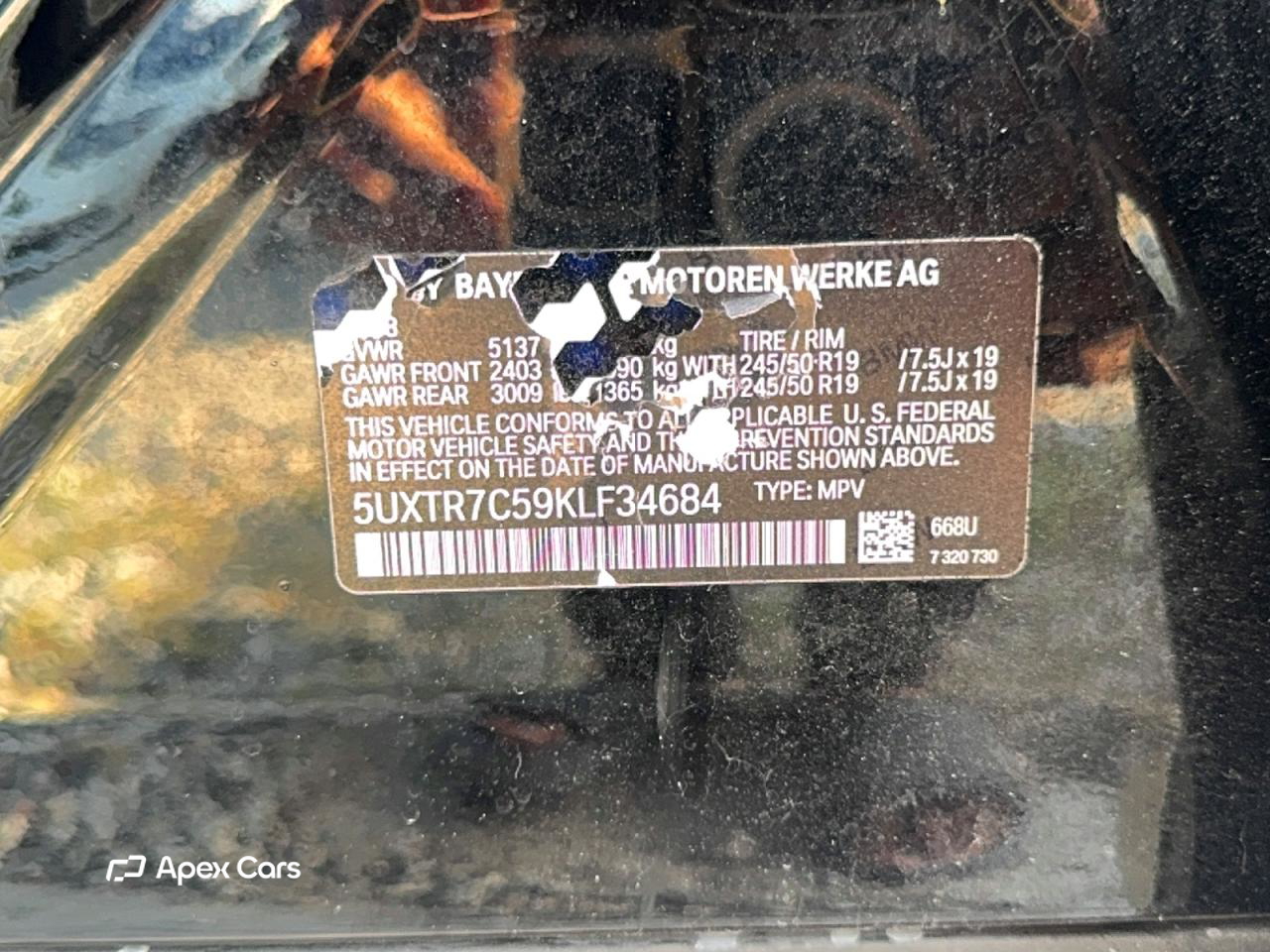 BMW X3 2019
