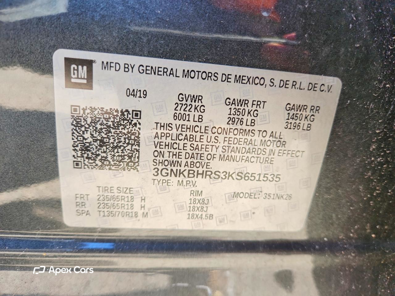 Chevrolet Blazer 2019