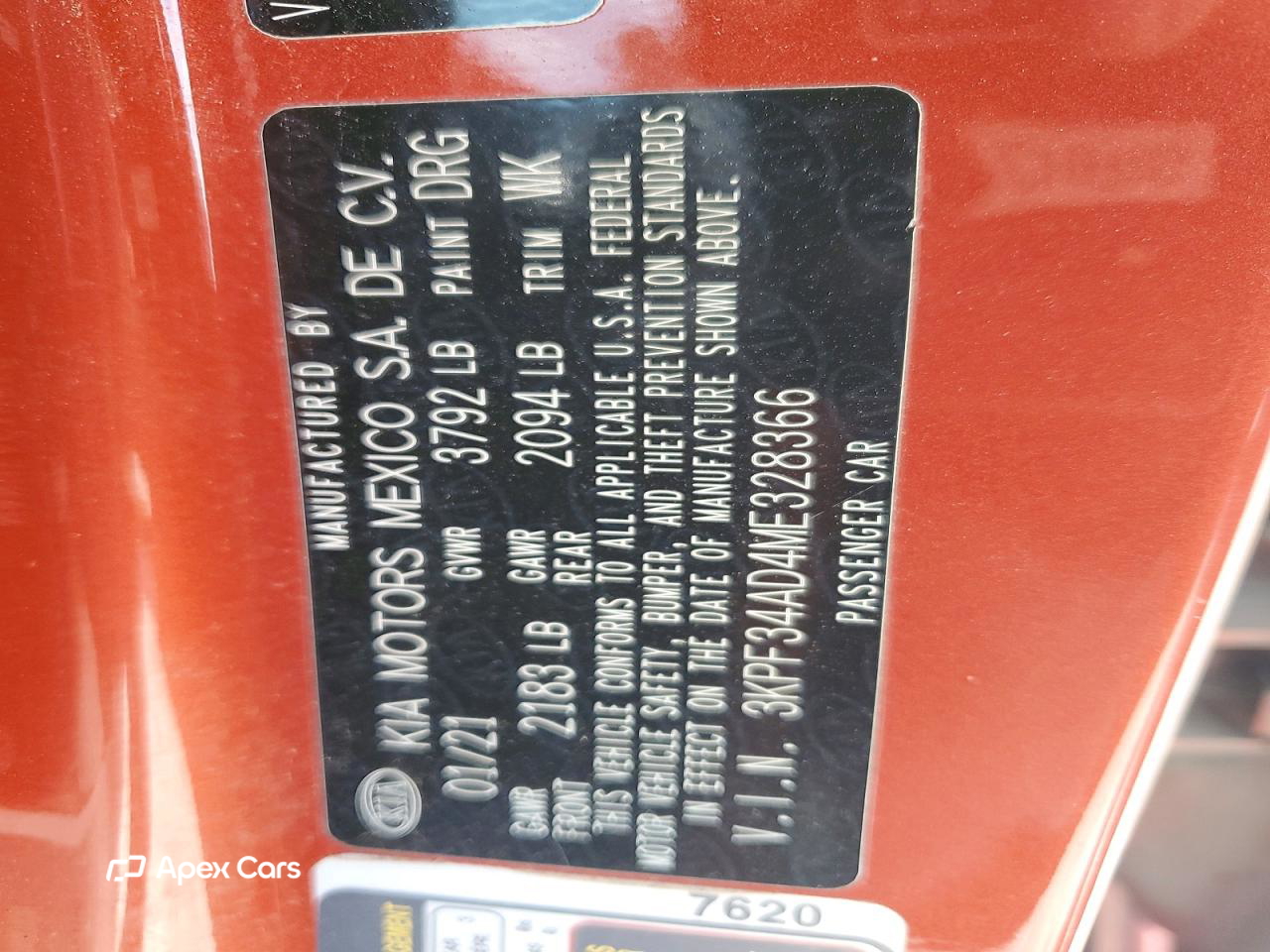Kia Forte 2021