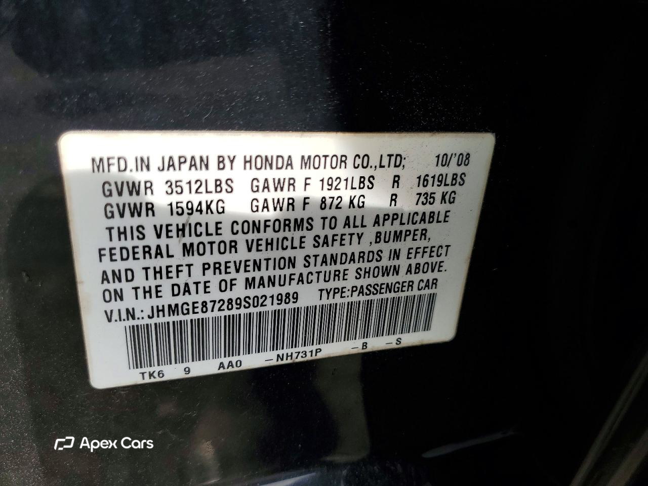 Honda Fit 2009