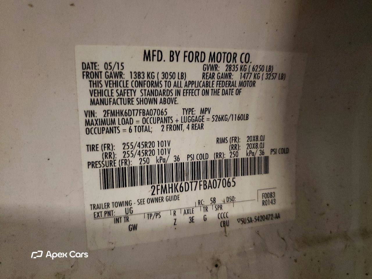 Ford Flex 2015