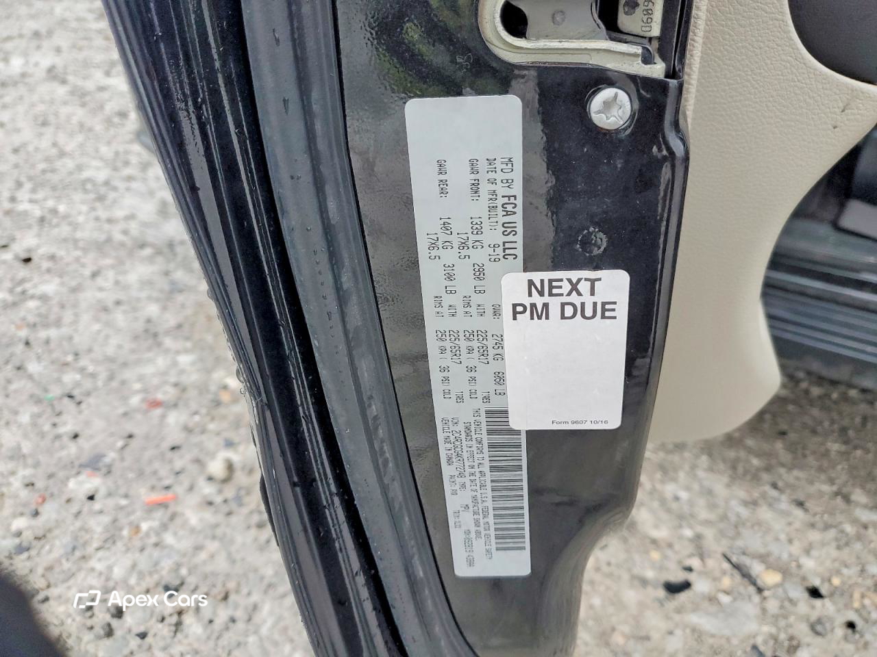Dodge Caravan 2019