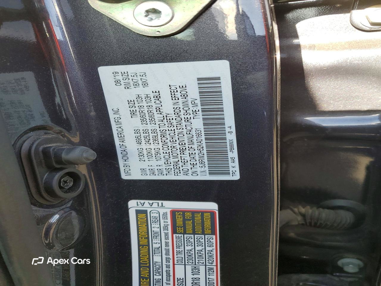 Honda CR-V 2019