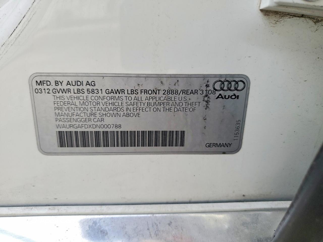 Audi A8 2013