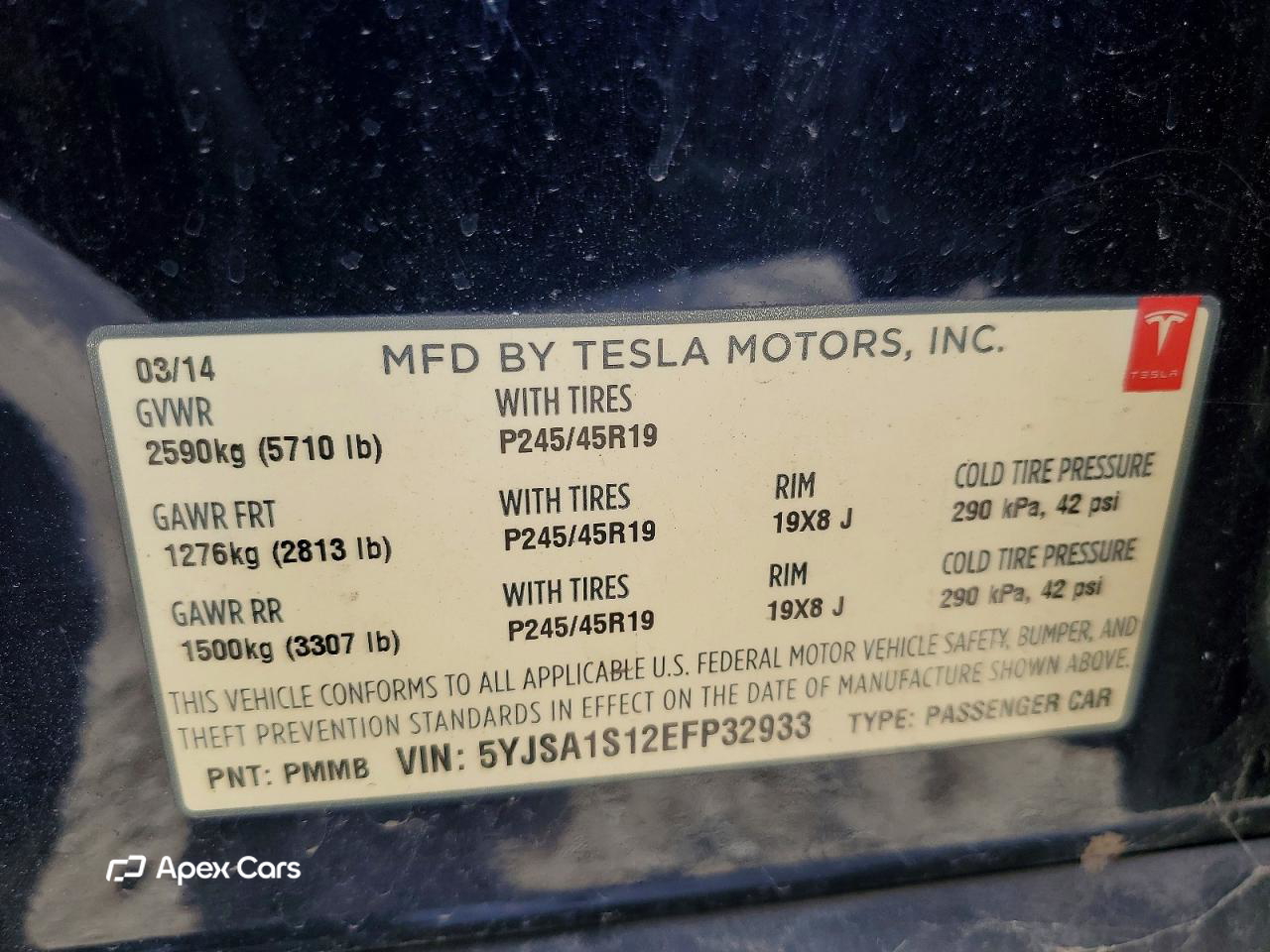 Tesla Model S 2014