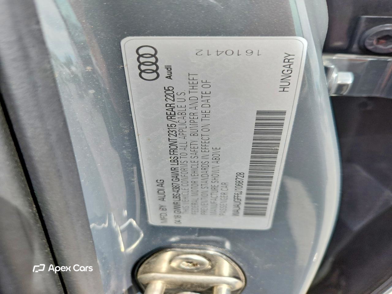 Audi A3 2018