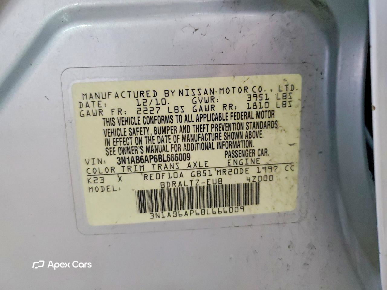 Nissan Sentra 2011