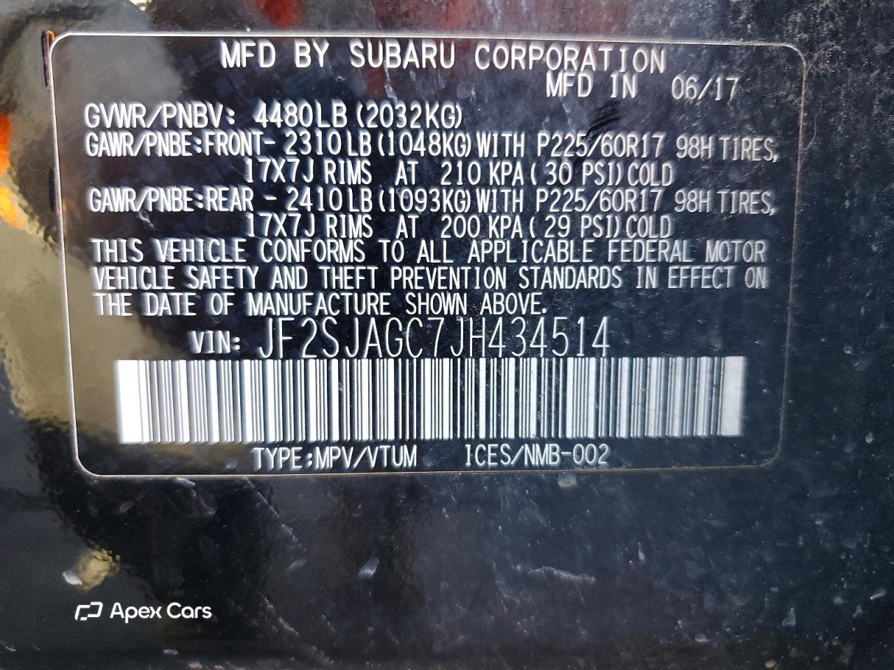 Subaru Forester 2018