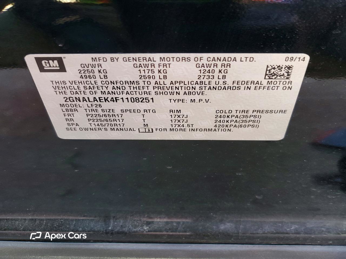 Chevrolet Equinox 2015