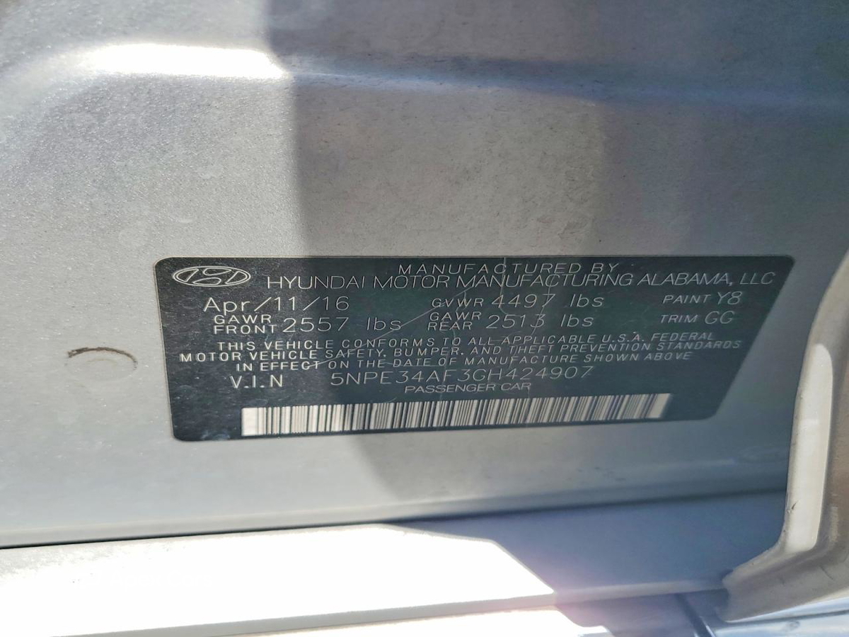 Hyundai Sonata 2016