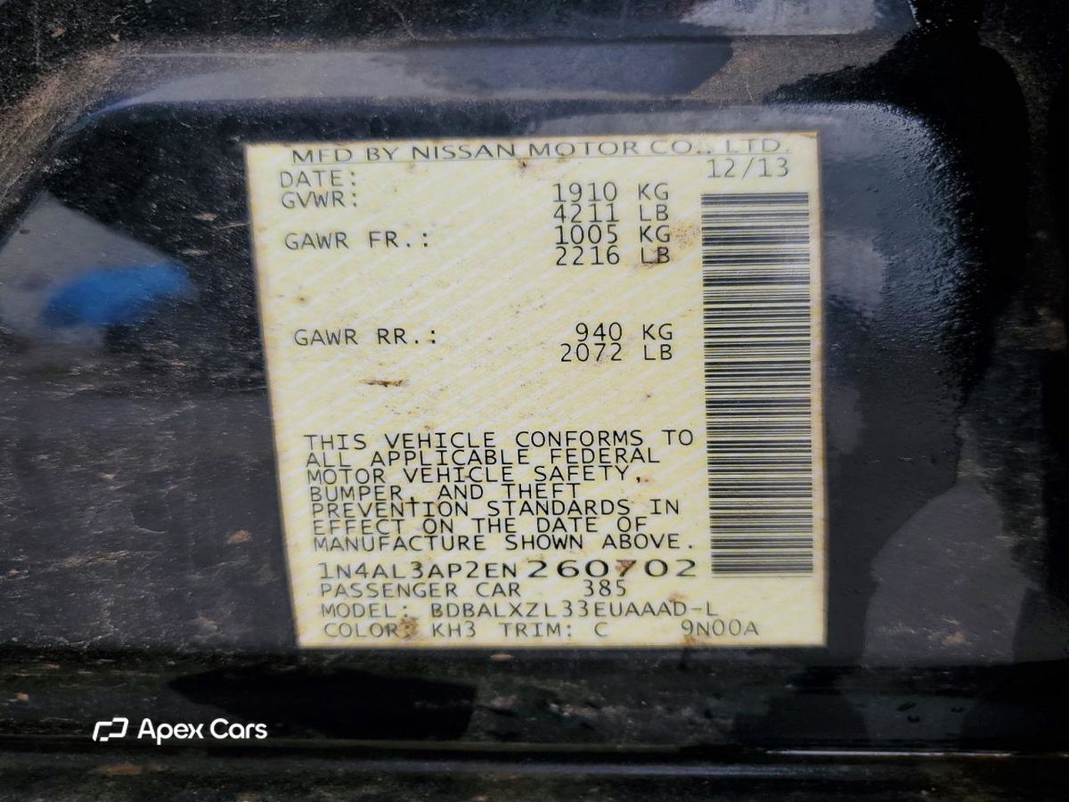 Nissan Altima 2014