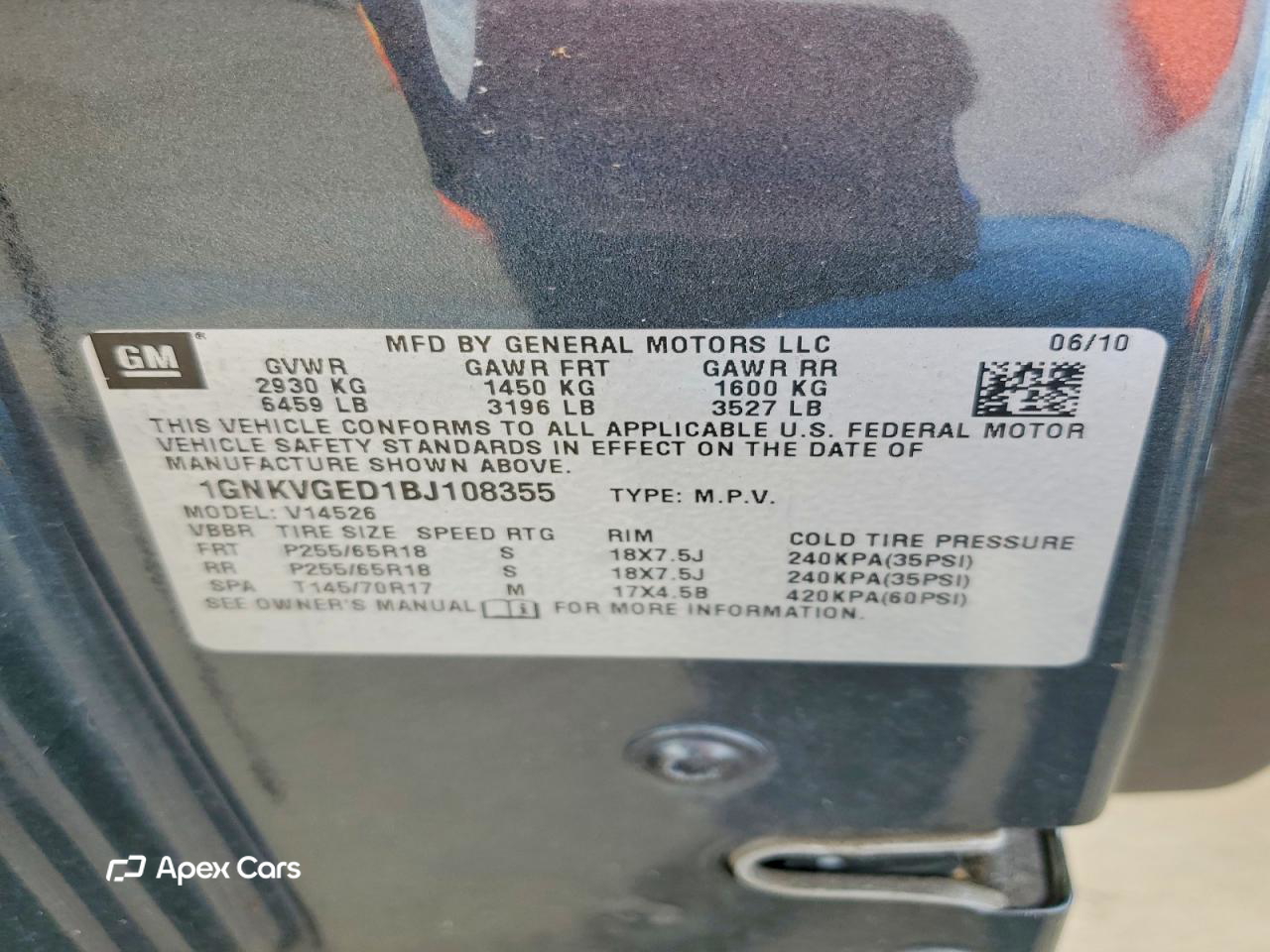 Chevrolet Traverse 2011