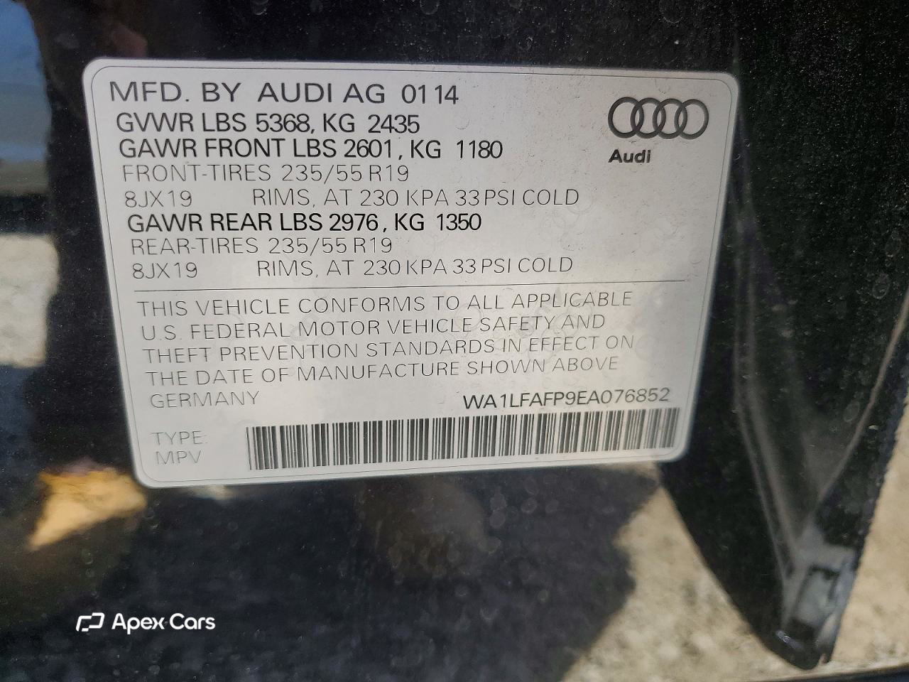 Audi Q5 2014