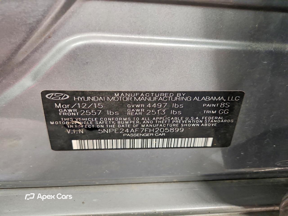 Hyundai Sonata 2015