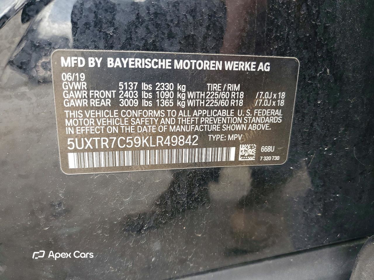 BMW X3 2019