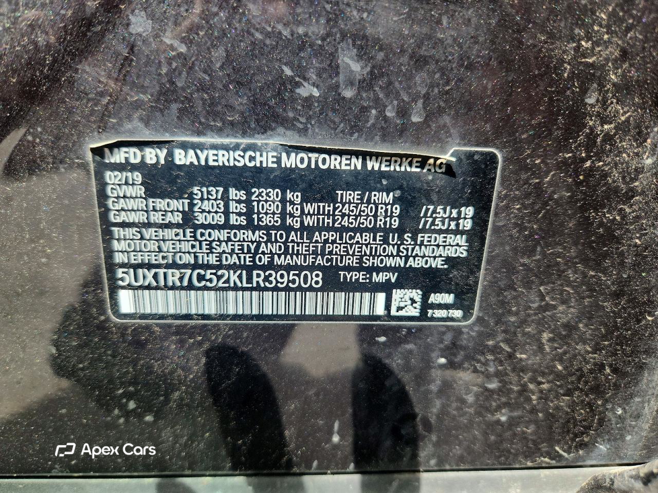 BMW X3 2019