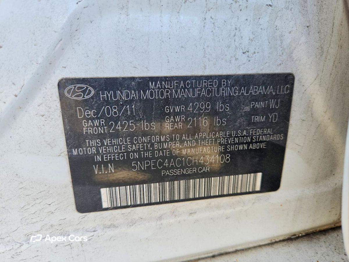 Hyundai Sonata 2012