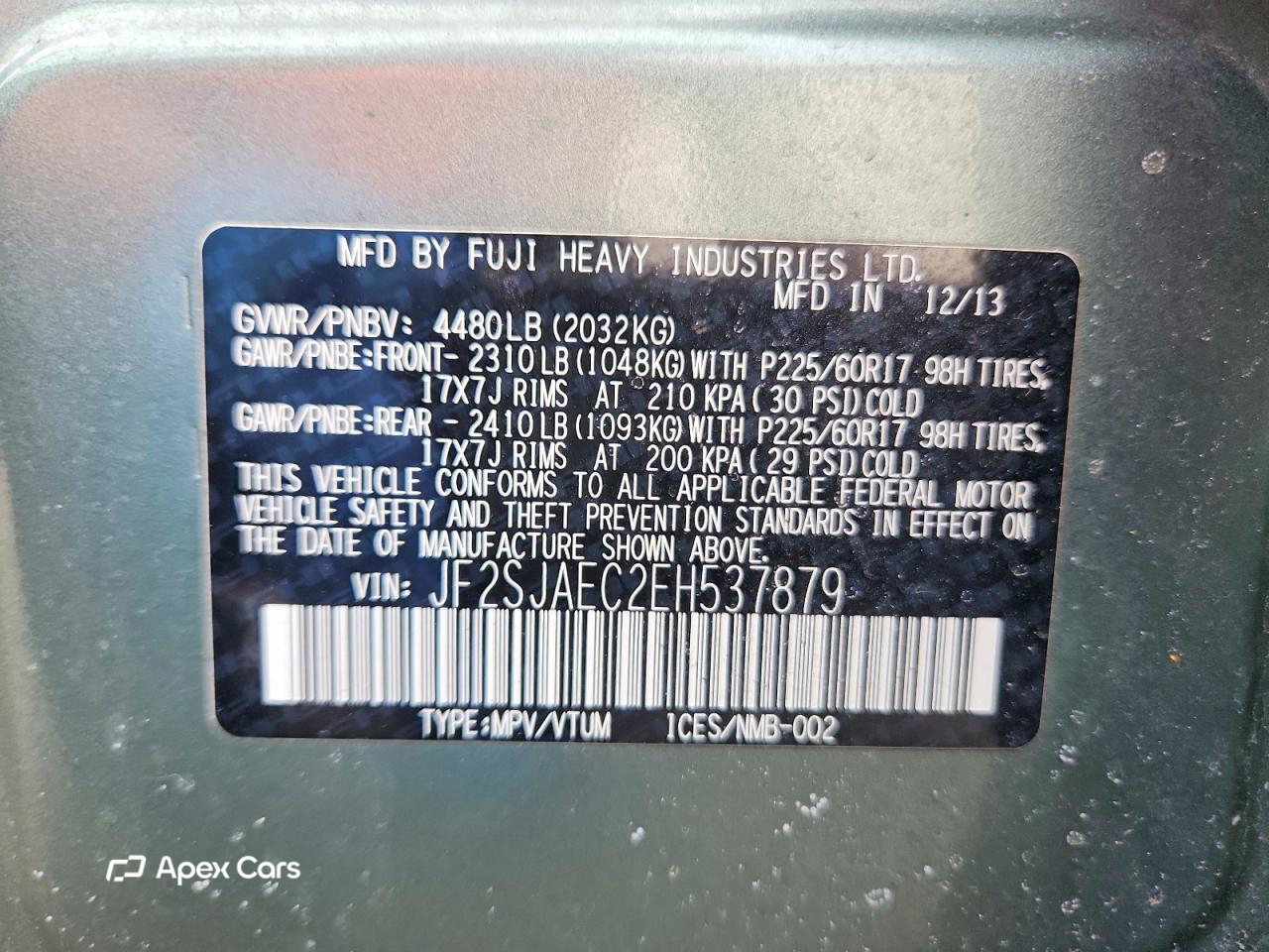 Subaru Forester 2014