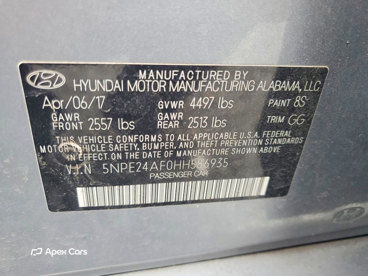 Hyundai Sonata 2017