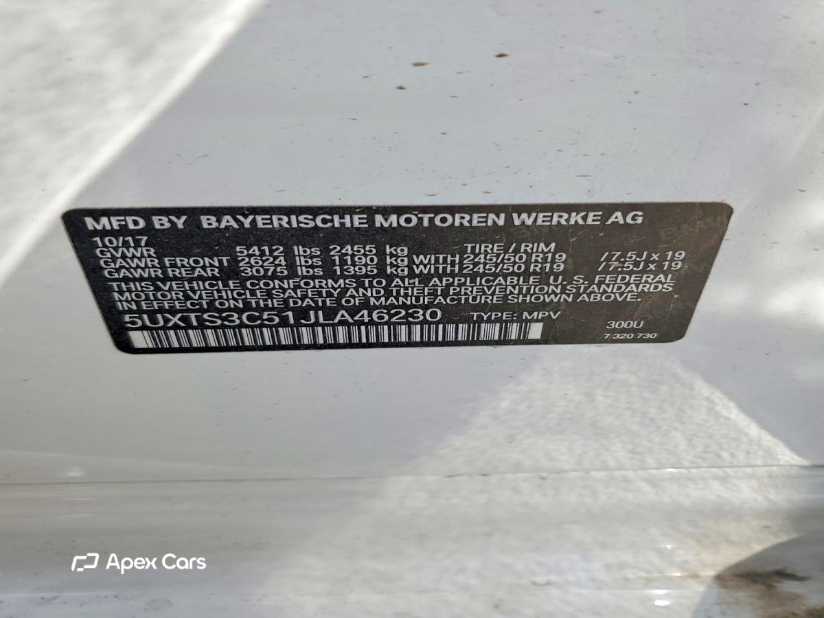 BMW X3 2018