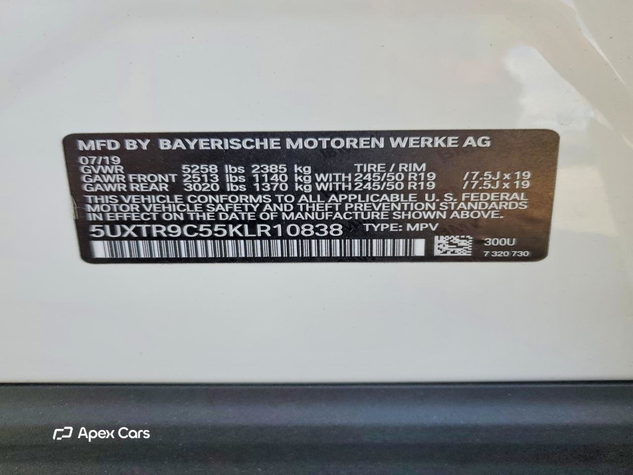 BMW X3 2019