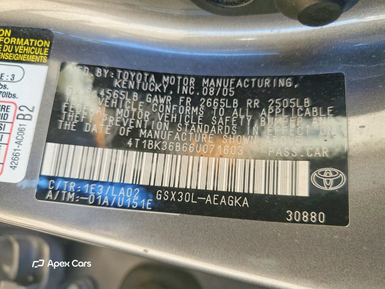 Toyota Avalon 2006
