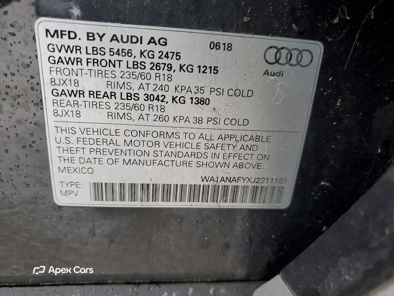 Audi Q5 2018