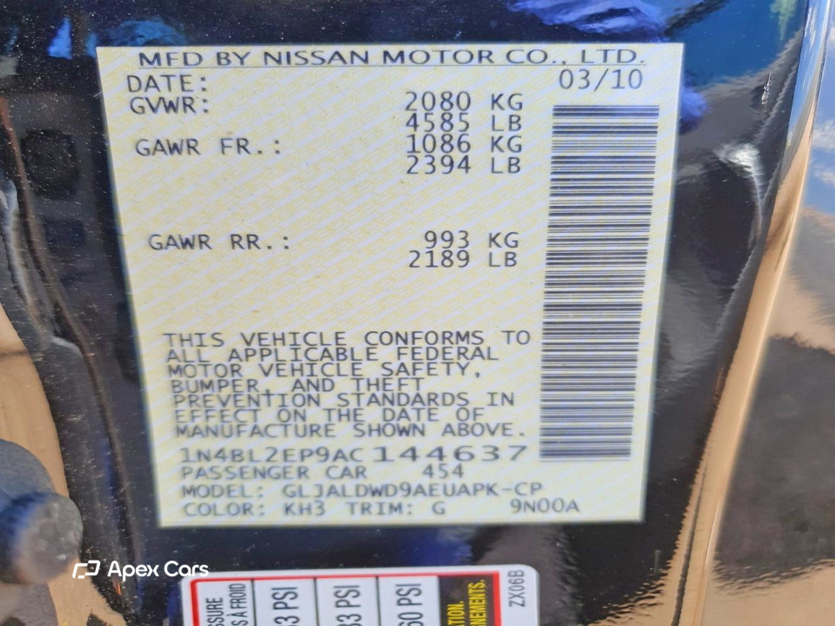 Nissan Altima 2010