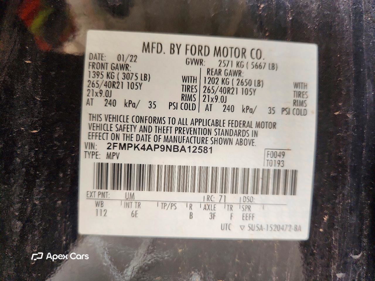 Ford Edge 2022