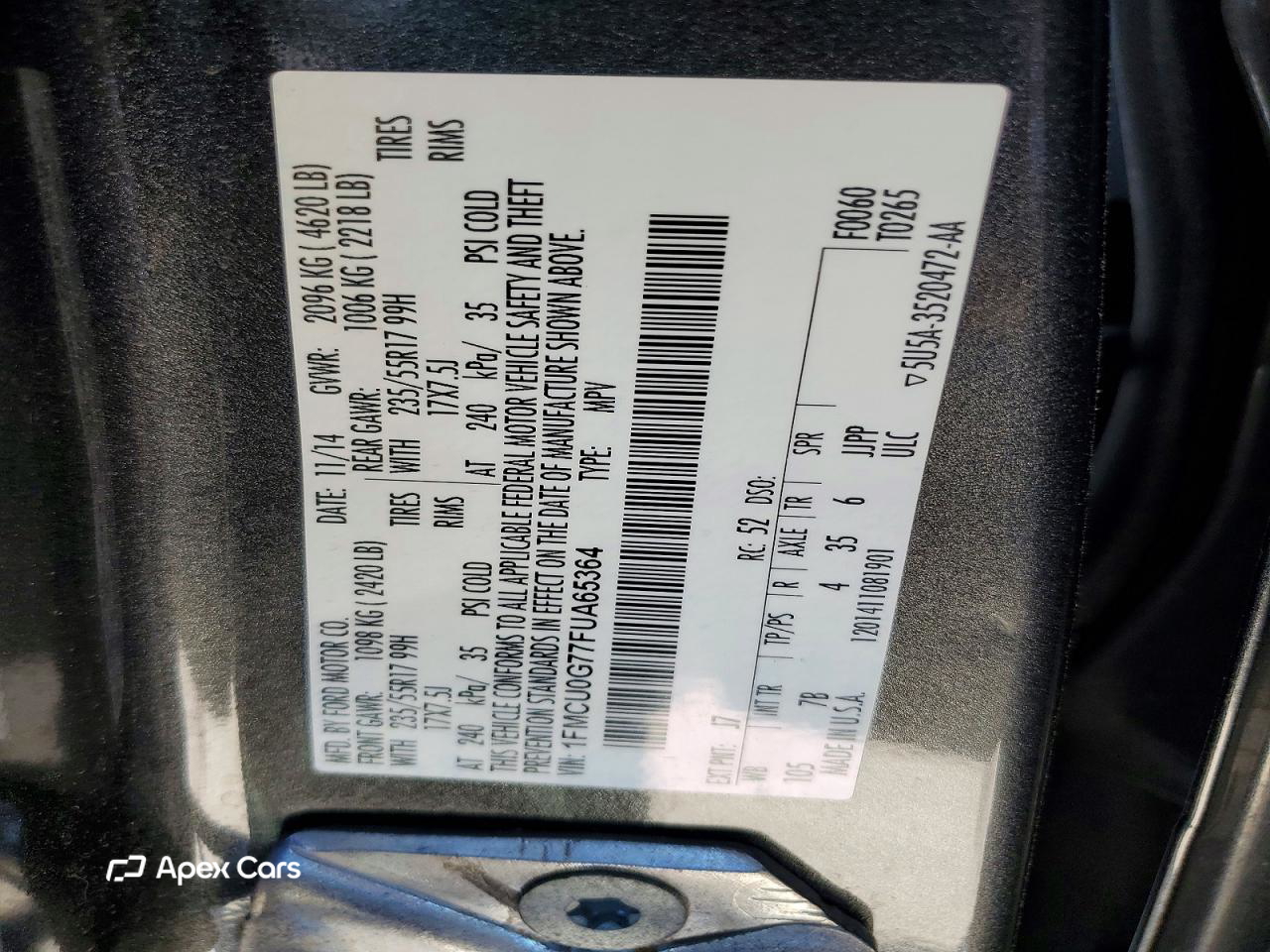 Ford Escape 2015