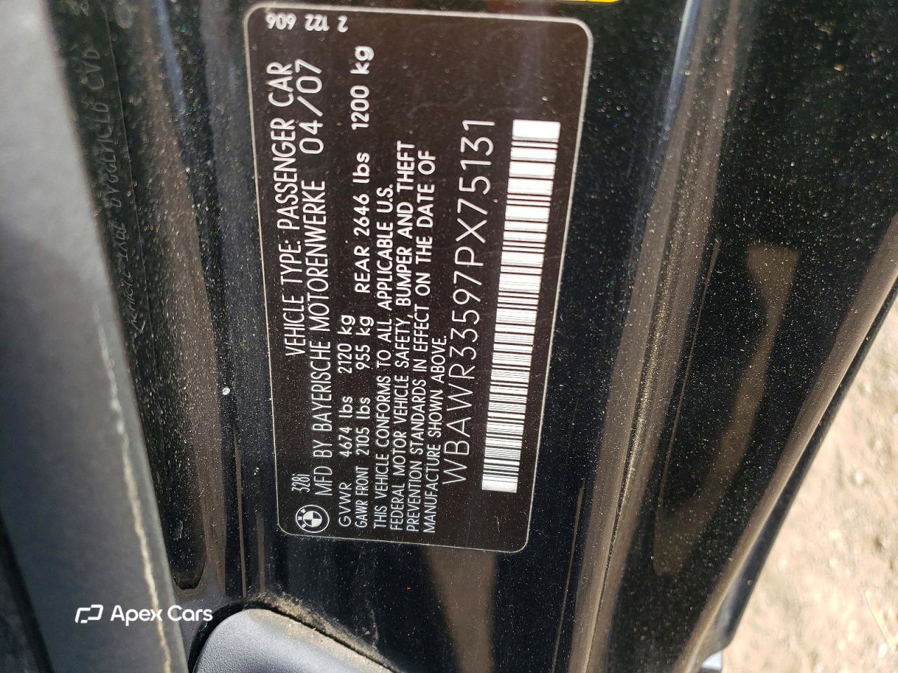 BMW Series 3 2007