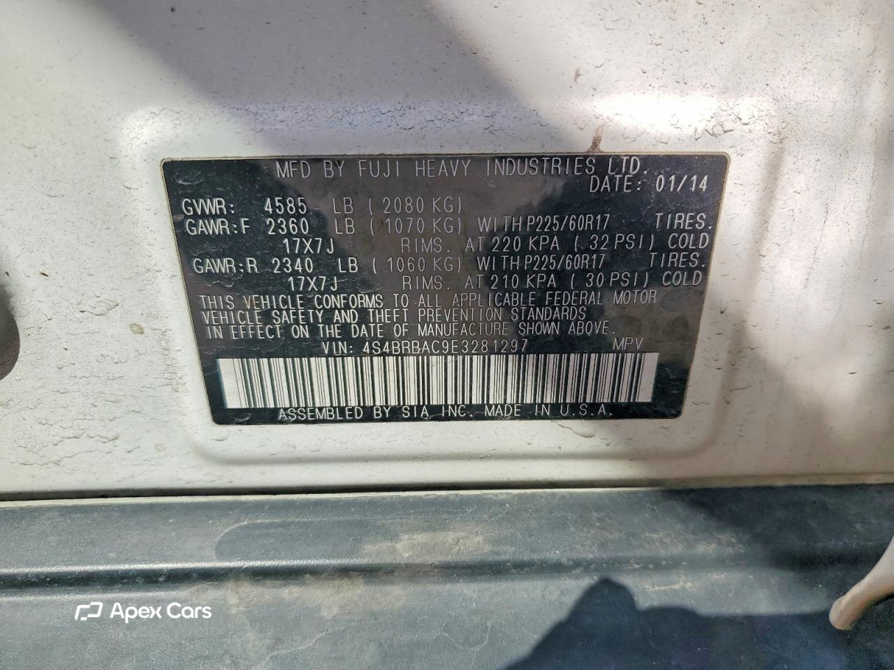 Subaru Outback 2014