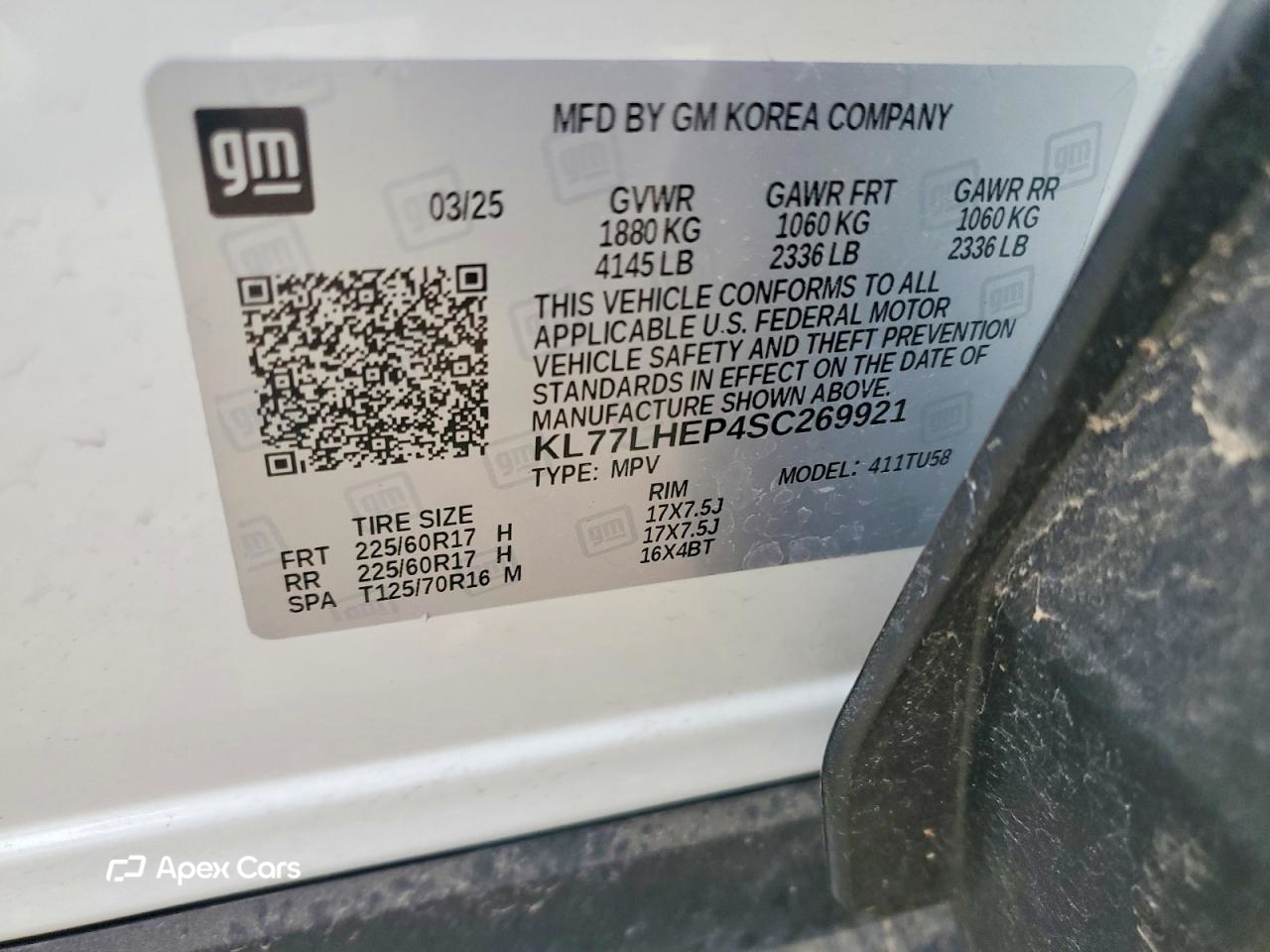 Chevrolet Trax 2025
