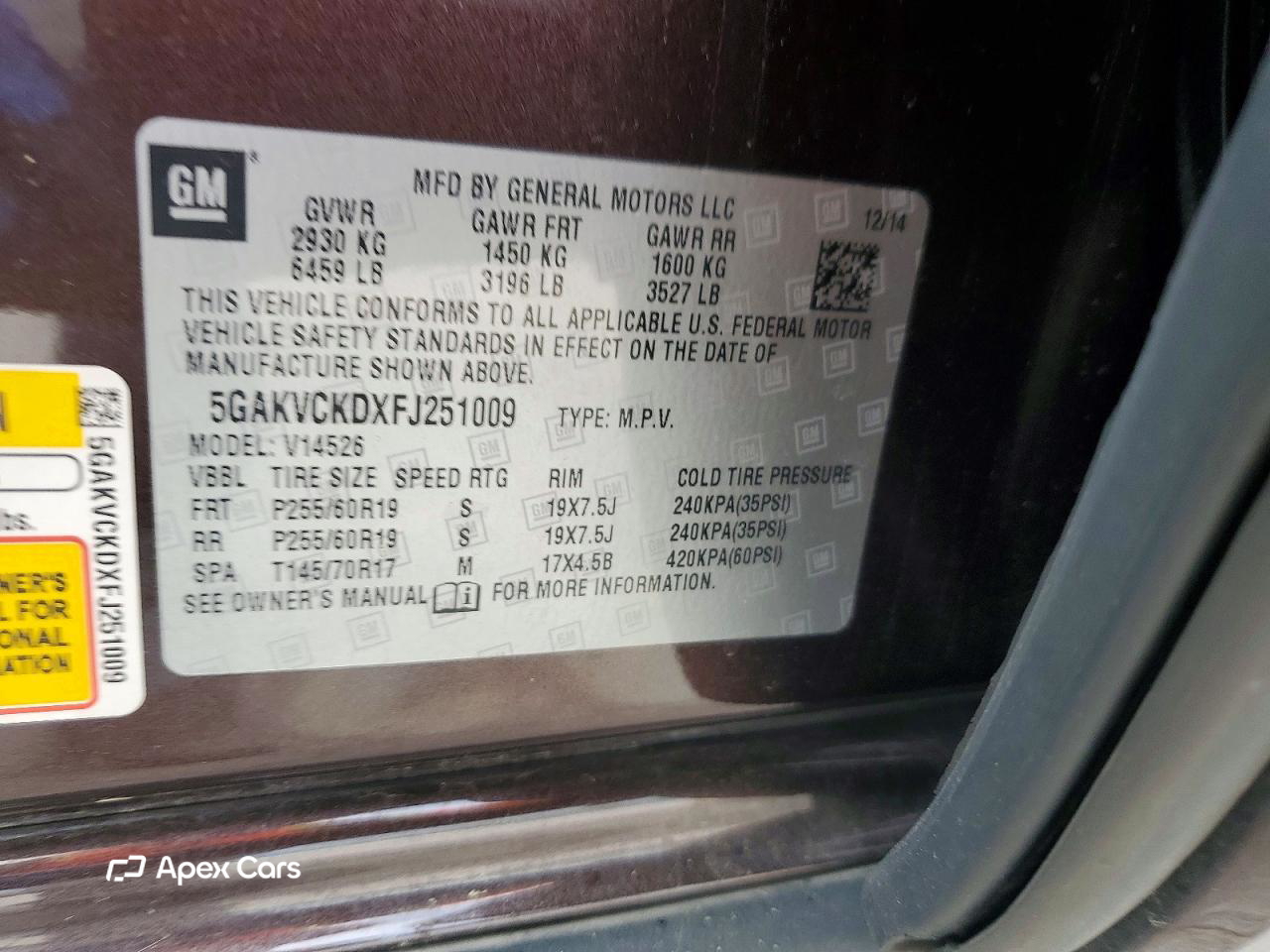 Buick Enclave 2015