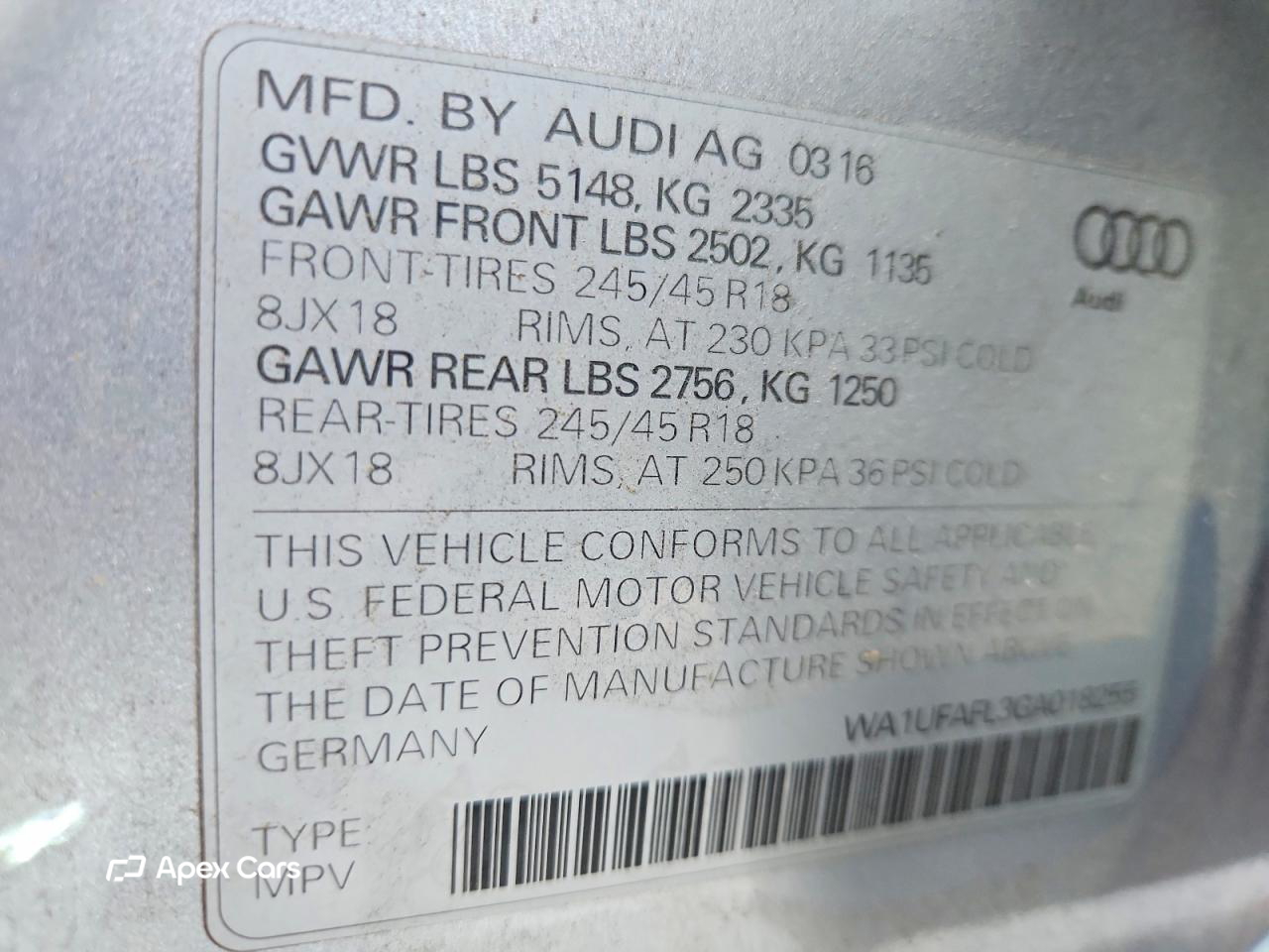 Audi A4 2016