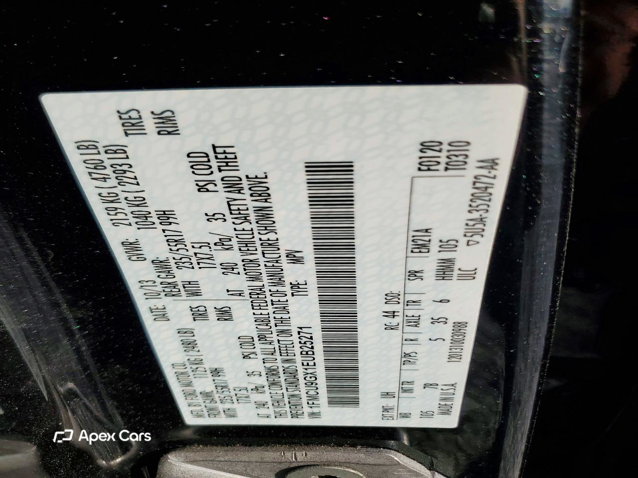 Ford Escape 2014