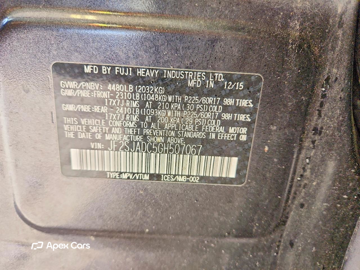 Subaru Forester 2016