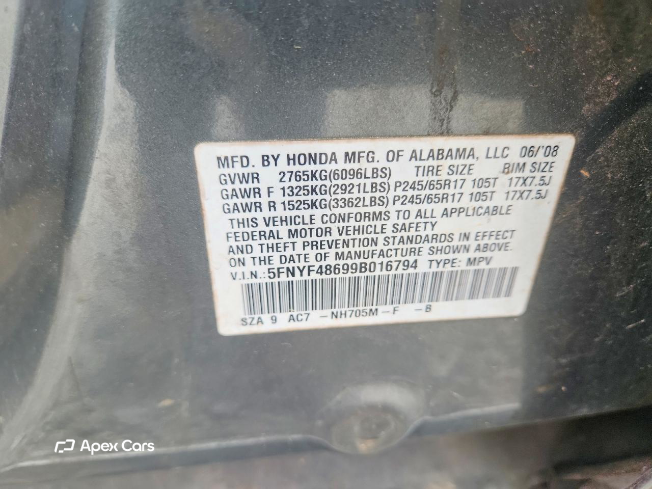 Honda Pilot 2009
