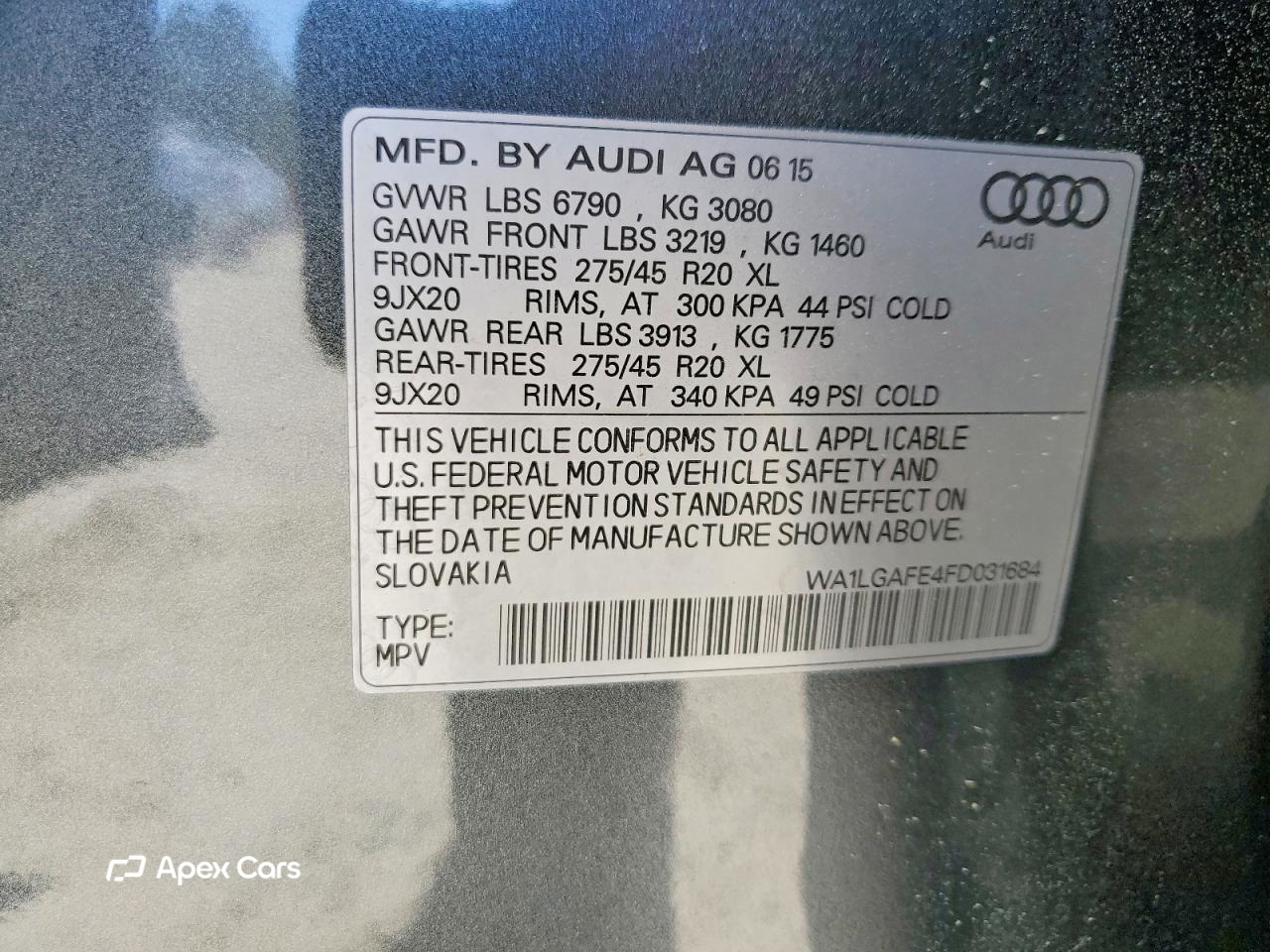 Audi Q7 2015