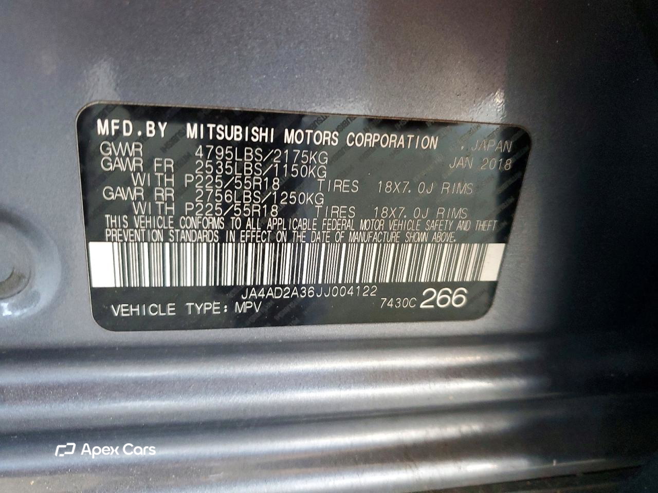 Mitsubishi Outlander 2018