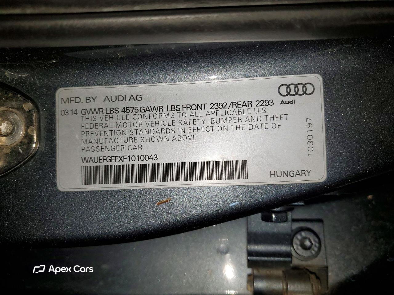 Audi A3 2015