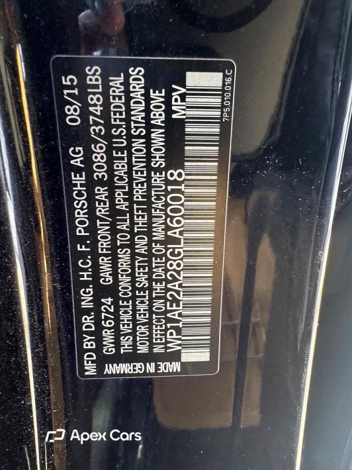 Porsche Cayenne 2016