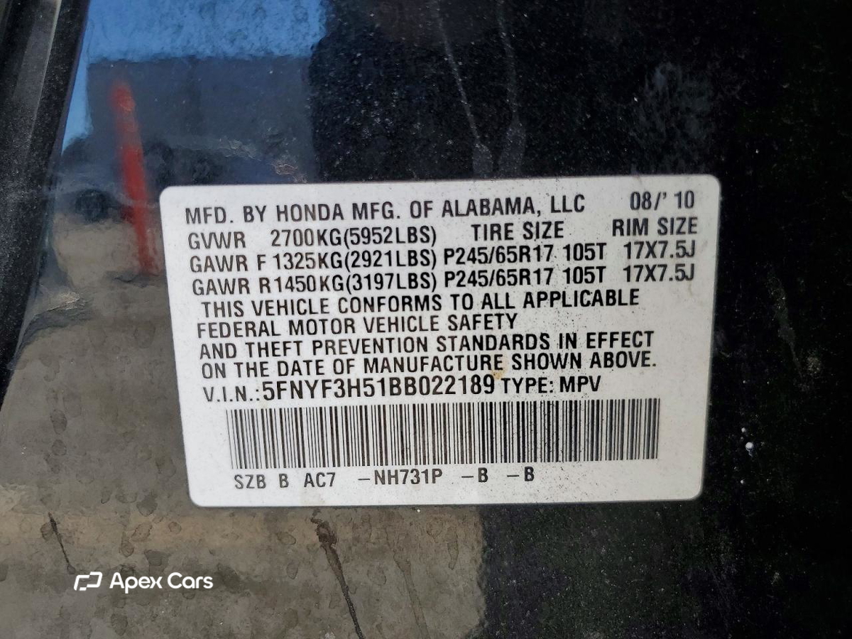 Honda Pilot 2011