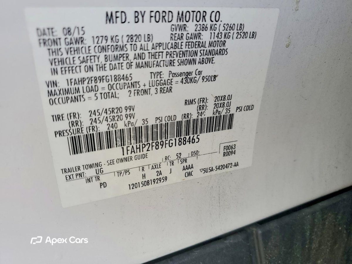 Ford Taurus 2015