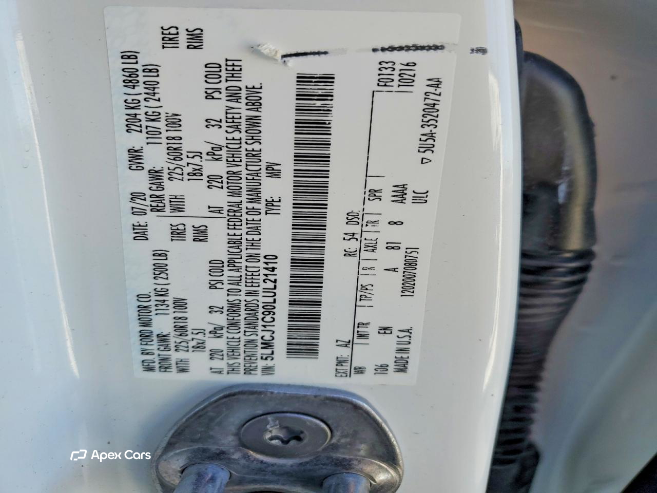 Lincoln Corsair 2020