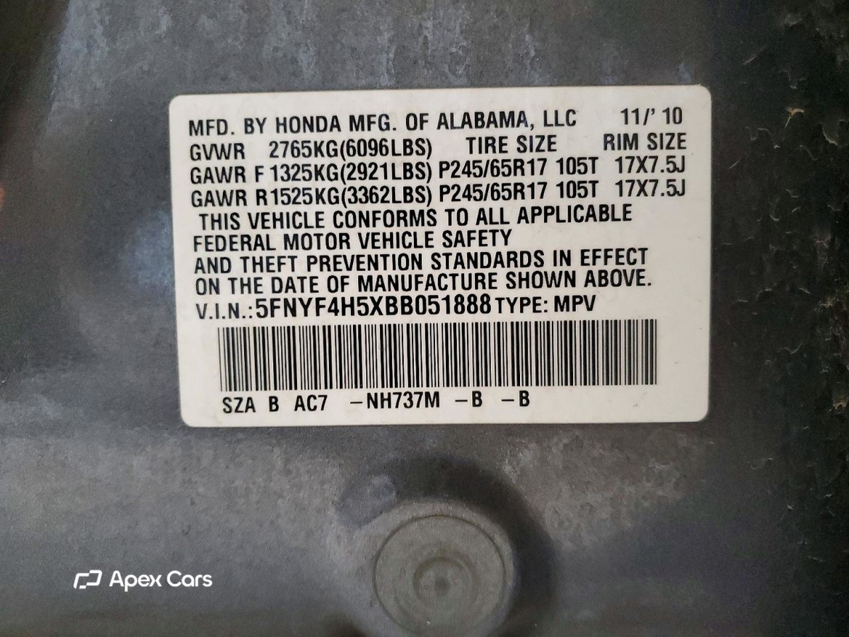 Honda Pilot 2011